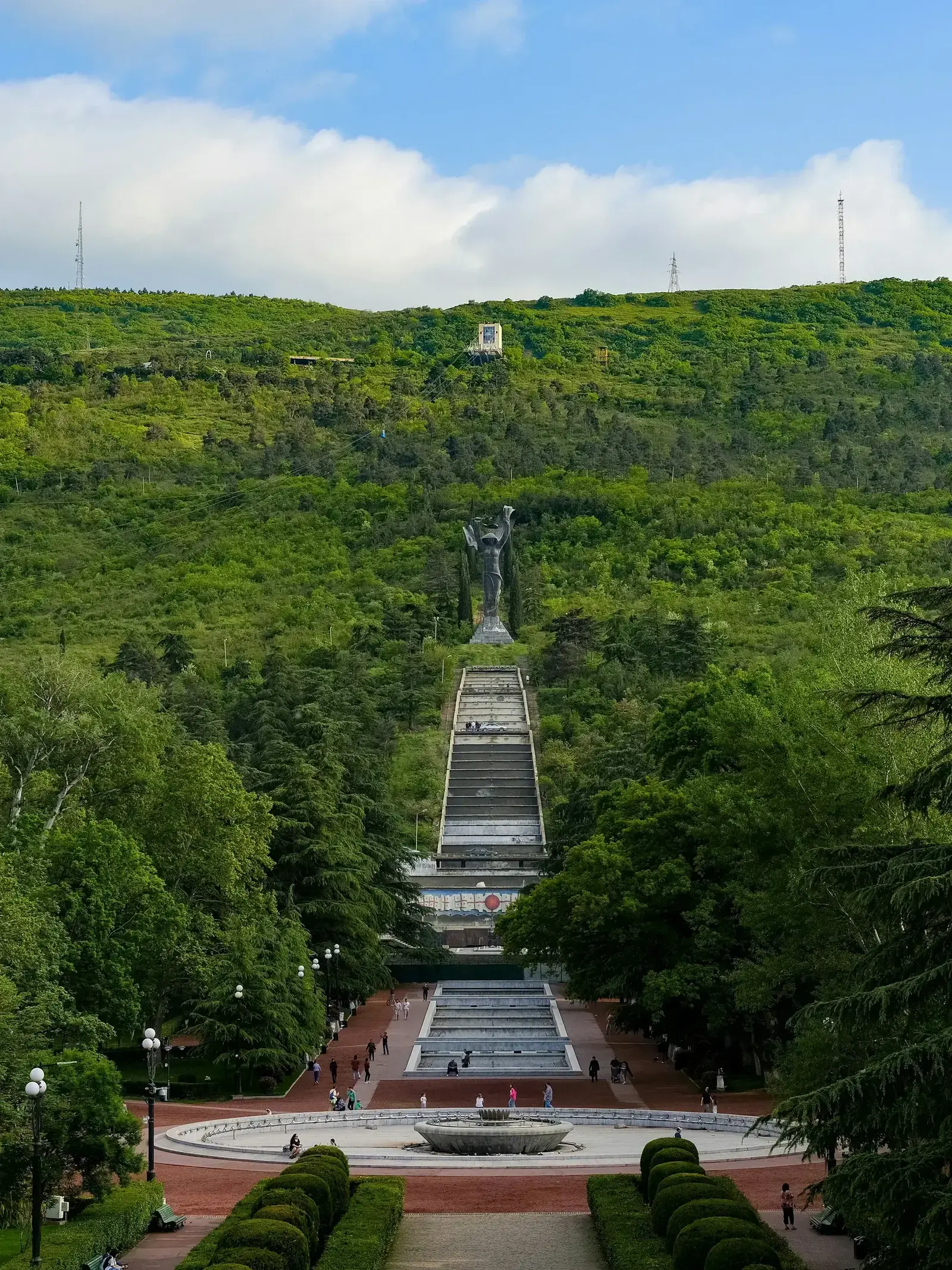 Vake Park in Tbilisi — a green space near several of the city's top international schools